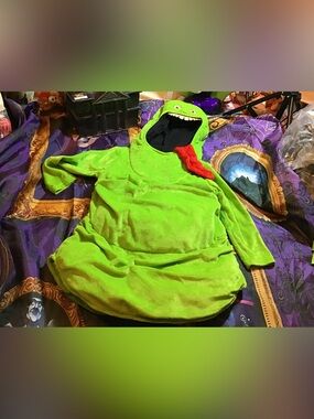 Ghostbusters slimer toddler costume unisex size 5-6t -preowned